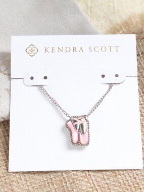 Kendra Scott • Ballet Silver Blush Mother-of-Pearl Necklace